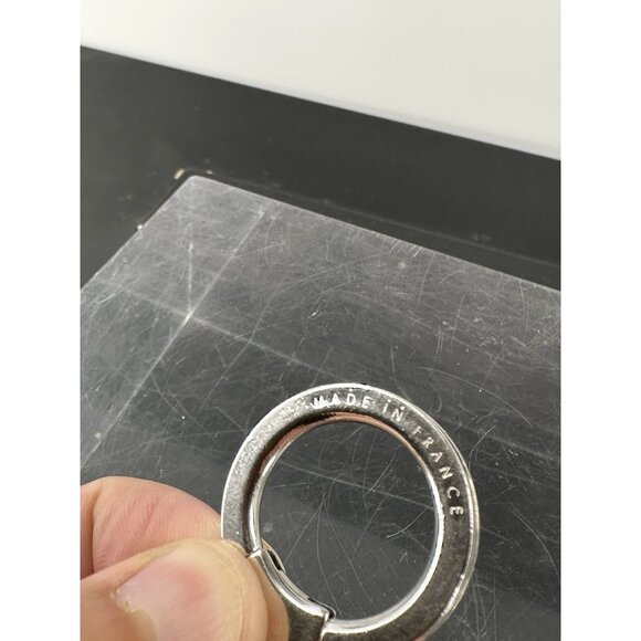 LOUIS VUITTON M65374 Porte Cles Jean Bag Charm Key Holder Metal Silver (K) - Picture 8 of 11